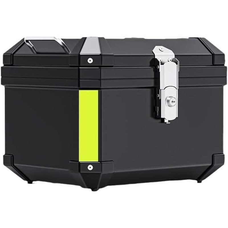 TEMU Borsa Top Case per Moto Ataucjin 45L, Bagagliaio Posteriore Bloccabile per con Design Riflettente, Borsa Portaoggetti Impermeabile, Accessori