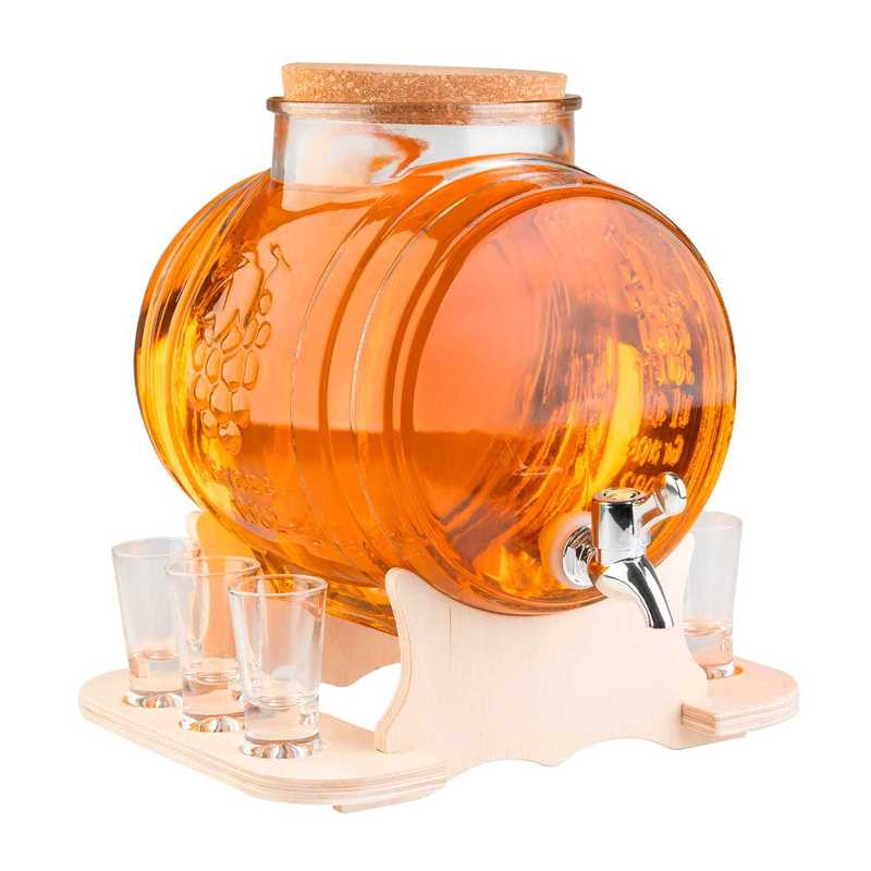 Image of Alcohol With L - "grape" - Glass With Stand For Moonshine, Liqueurs, Wine, Whisky - Perfect For A Home Bar, Gift, Or Alcohol Tasting