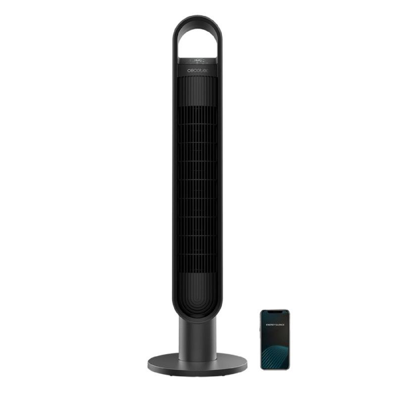TEMU Cecotec Ventilador de con Mando a Distancia y Temporizador 9190 Ionic . 60W, Altura 40"