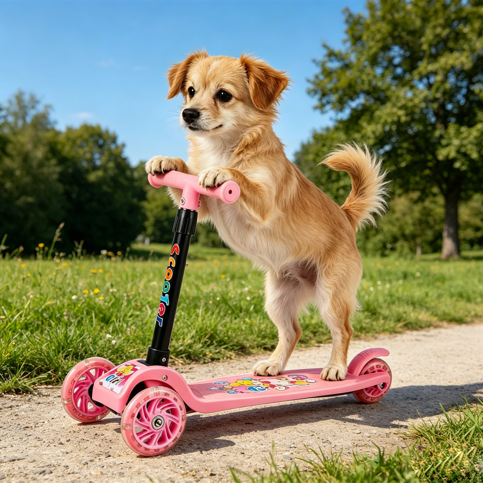 Dog Buggy, Pet Buggy, Dog Scooter For Dogs To Ride Outdoors