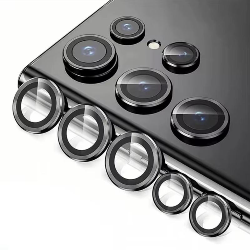 Image of Lens Protection Rings In Black For Galaxy S25 Series | S24 Series | S23 Series | S22 Series