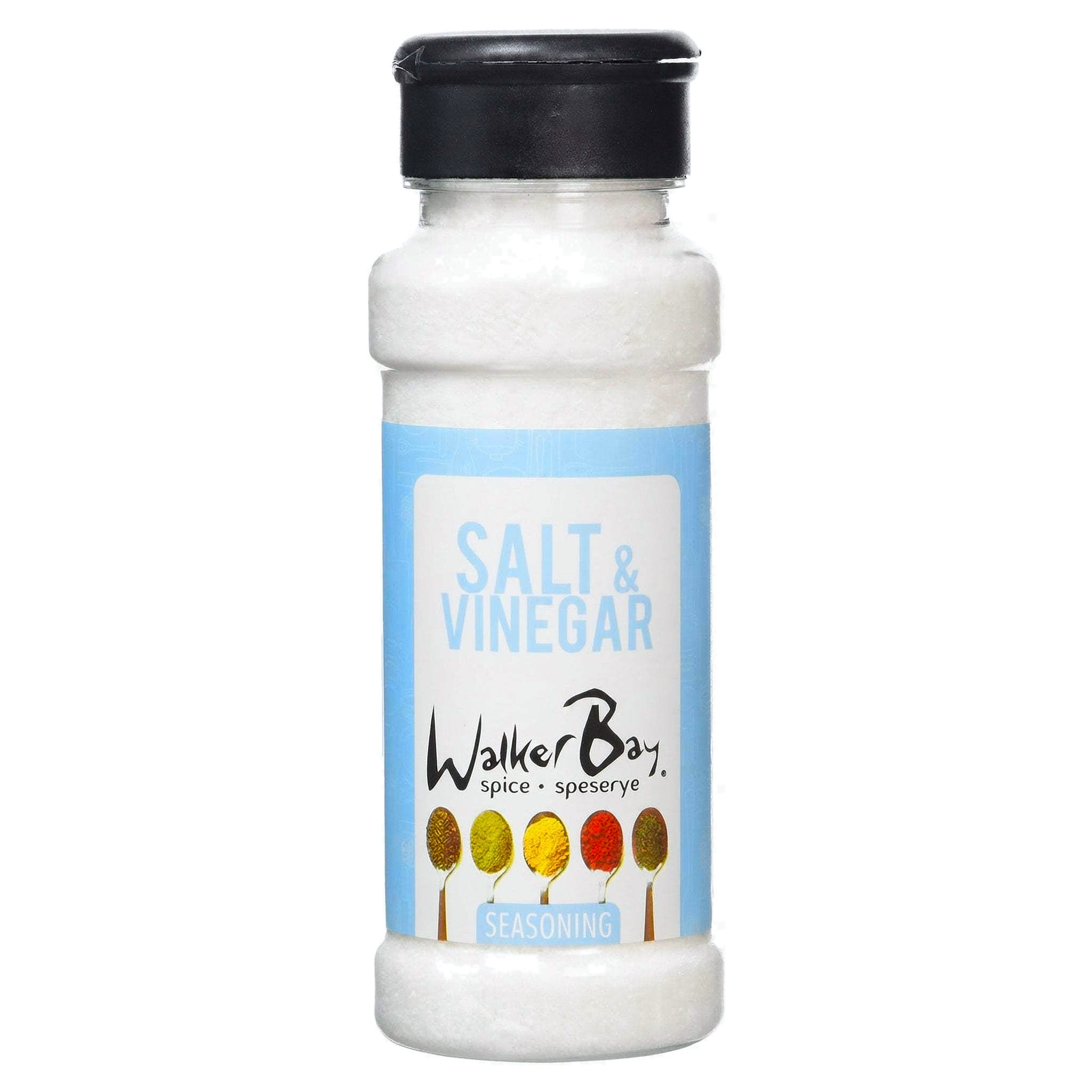 TEMU Walker Bay Salt & Vinegar Seasoning Shaker 240g - Salt And Vinegar Seasoning Blend - For Chips, Popcorn, Roasted Potatoes And Grilled Chicken