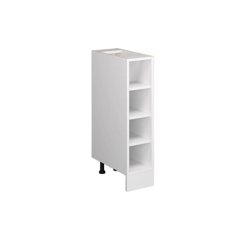 Image of White 20 Cm Kitchen Cabinet Without Worktop Cabinet For The Kitchen Open Kitchen Cabinet Kitchen Base Cabinet The Kitchen Furniture Chipboard, 16 Mm Kitchen