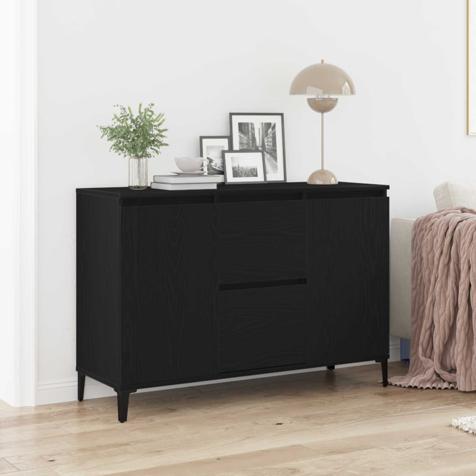 Sideboard Look 104 X 35 X 70 Cm Wood Material, Modern Sideboard, Rectangular Storage, Durable Wood, Room Furniture, Practical Dining Room Solution