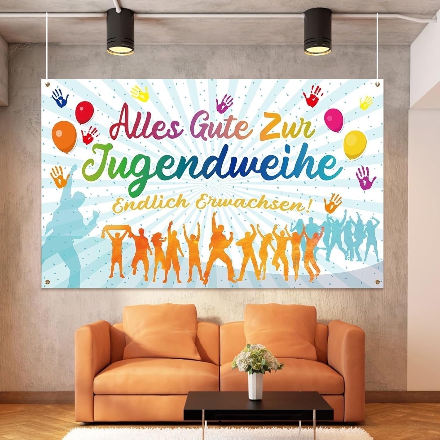 For Banner Youth Decoration Adult Banner An Adult Background Youth Party Hanging Decoration For Adults Party (180 X 90cm)