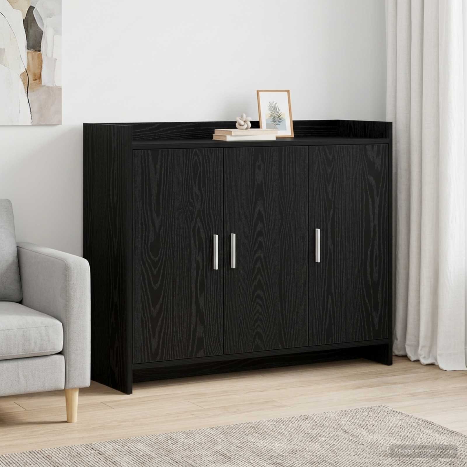 Image of Credenza 98.5 X 33 X 80 Cm Wood - Color Of Choice