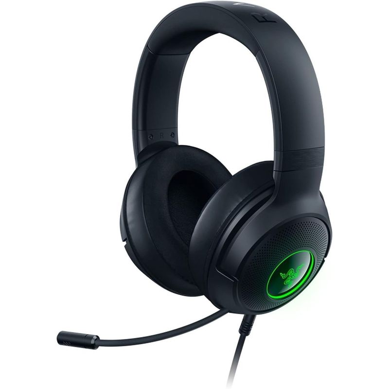 Razer V3 X Refresh Gaming Headset Virtual 7.1 Surround-sound Usb Chroma Rgb For Pc Ps4 Black 1