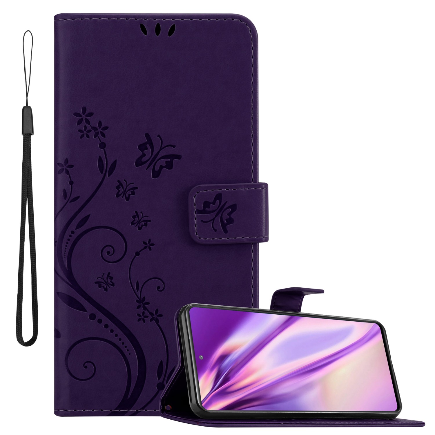 Case Compatible For Galaxy S20 Fe Protective Cover With Magnetic Closure, Stand Function And Card Slots Flip Case Flower Cover Phone Case Foldable Case Book Bag
