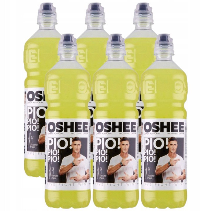 Oshee Isotonic Non-carbonated Drink With A Lemon Flavor 0.75 L X 6pcs