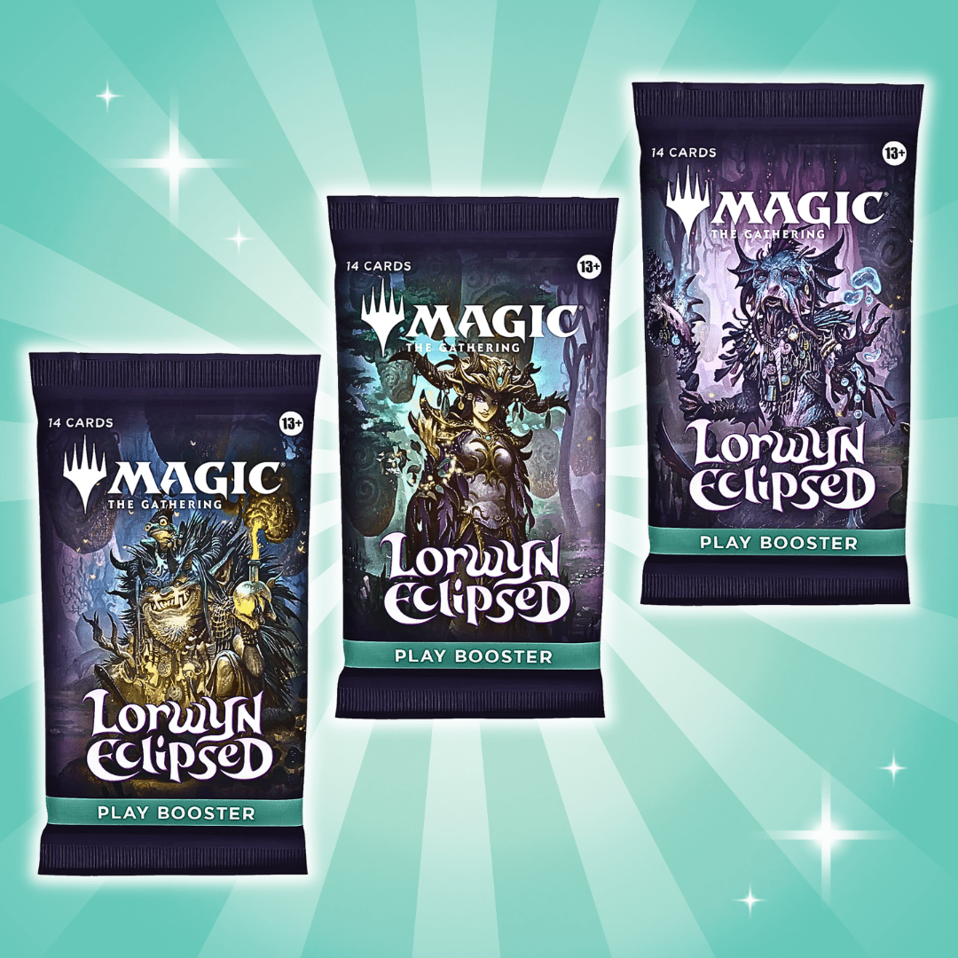 TEMU 3x – Lorwyns Eclipsed Booster de Juego | Versión en inglés | 3 Paquetes