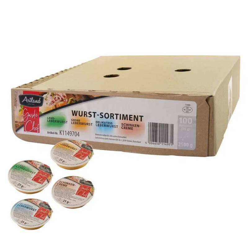 Image of Artland Sausage Assortment, 100 Portions At 25g Each