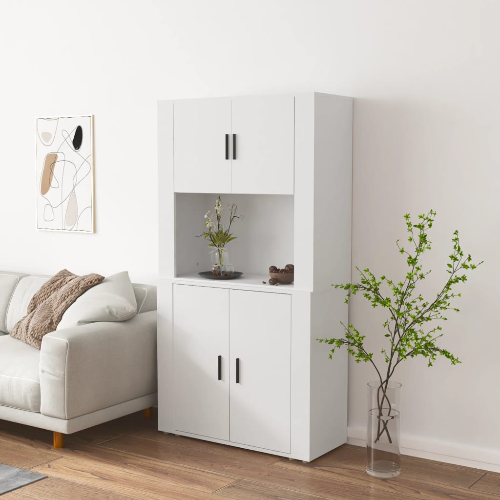 Image of Vidaxl Sideboard Dresser Side Cabinet Storage Cabinet Side Cabinet Home Organizer Living Room Cabinet