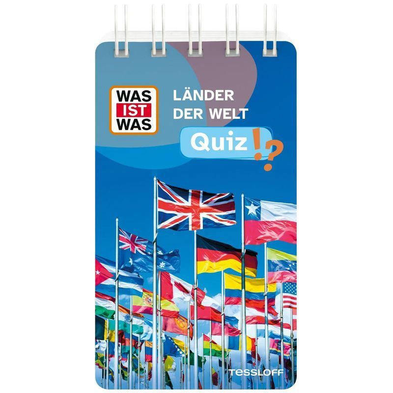 Image of What's What Quiz: Countries Of The World - Tessloff Verlag Ragnar Tessloff Gmbh & Co. Kg - Paperback - What's What Quiz Blocks - 80 Pages - German - 2026 - Tessloff Verlag - Ean 9783788680992