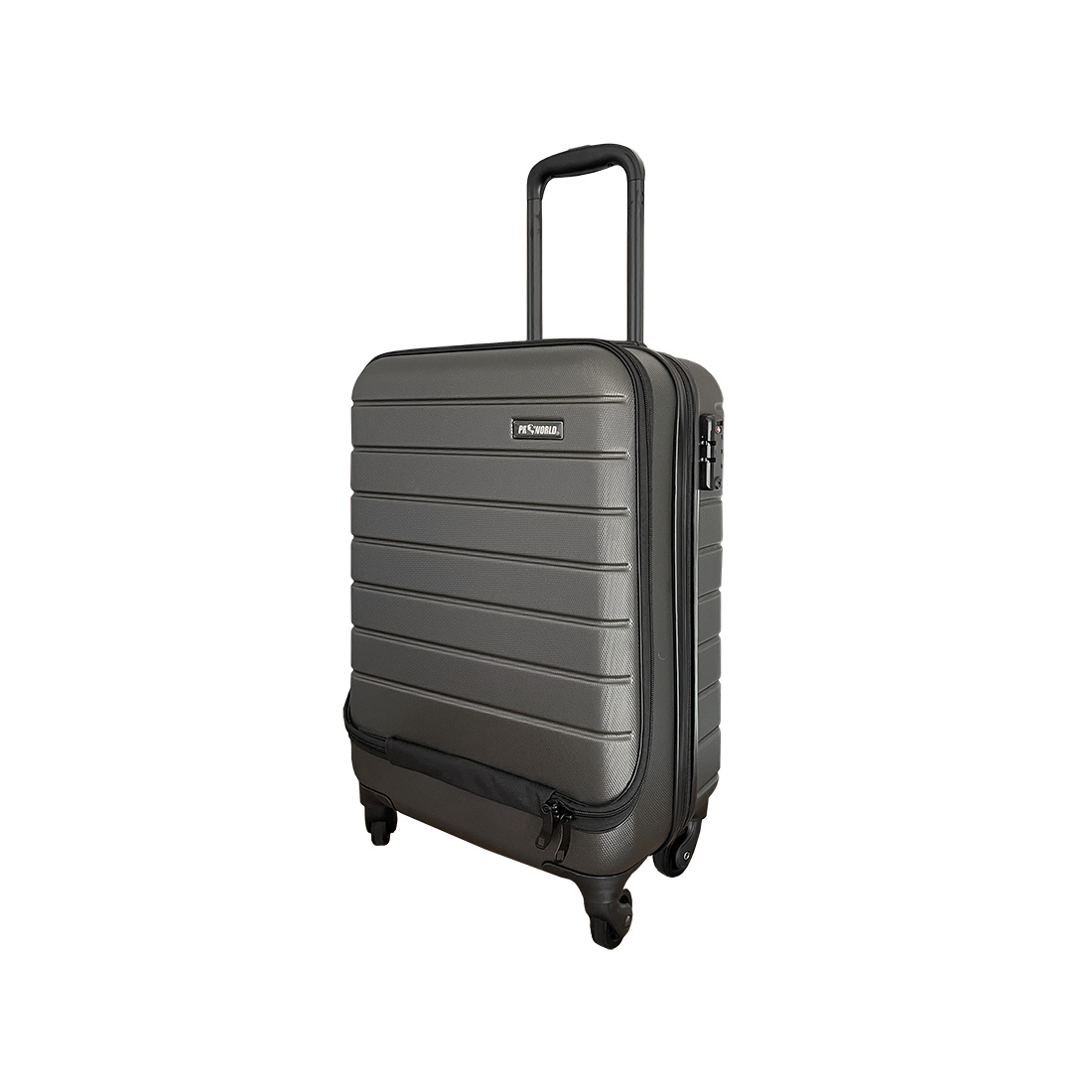 TEMU Maleta rígida de viaje de 56X36X22 Cm, resistente y con 4 ruedas giratorias de . Equipaje de de ABS con cerradura de combinación y asa