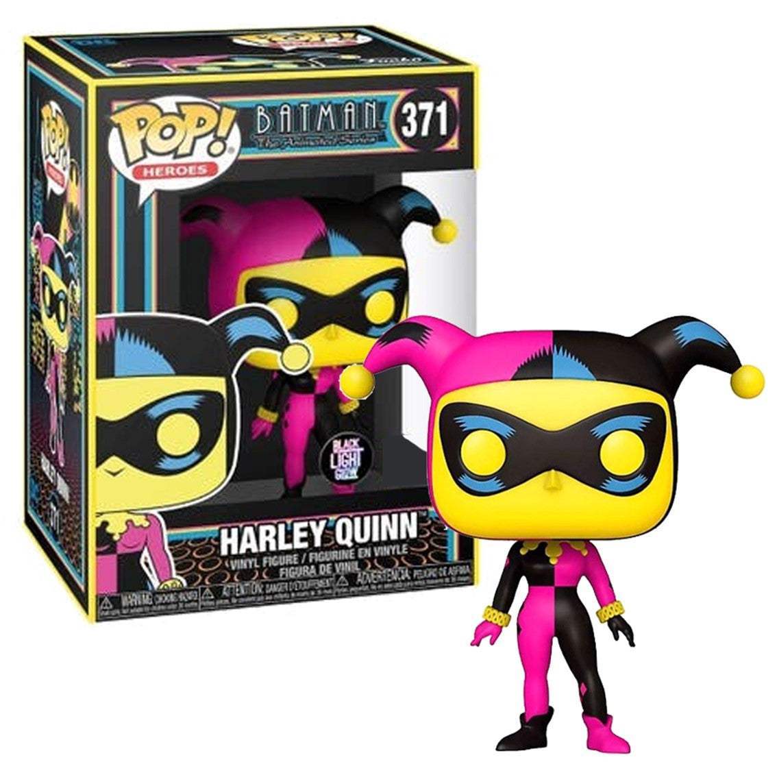 TEMU Funko Pop Black Light Harley Multicolor 51726 - Figura de Vinilo Coleccionable