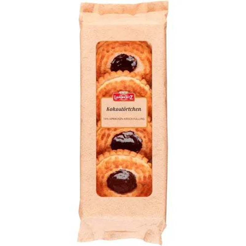 Lambertz Coconut Tartlets Apricot-cherry 200g