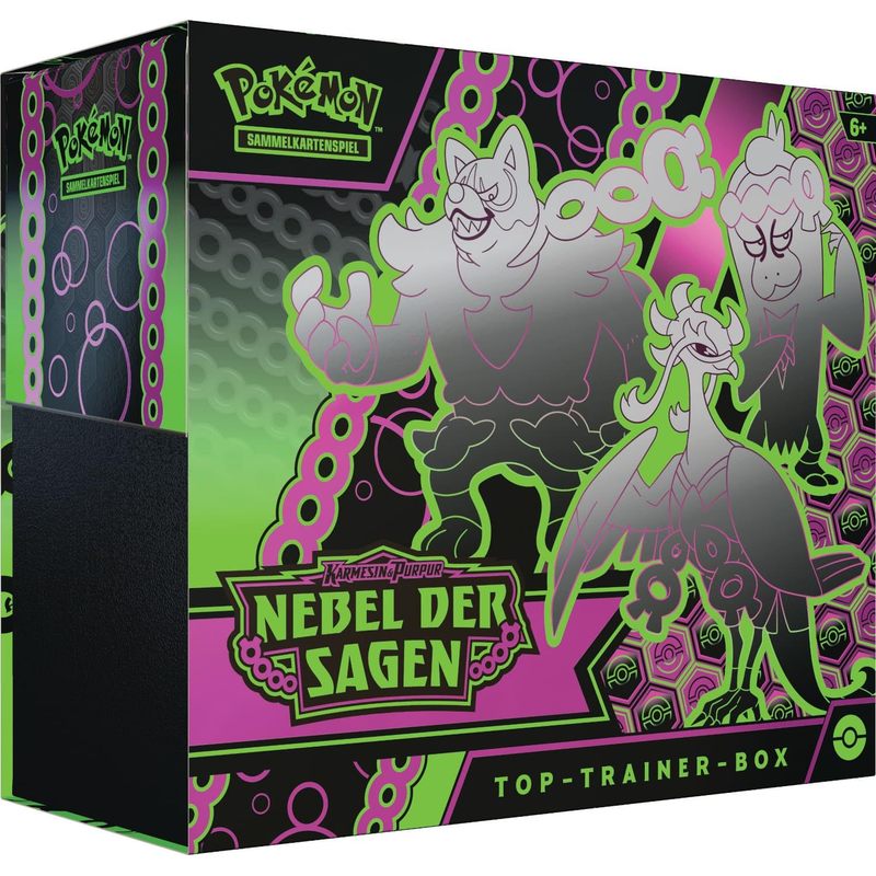 Image of – & Purple Nebel Of (sv6.5) | Elite Trainer Box | German | 9 Booster Packs & 1 Full-art Card & Accessories