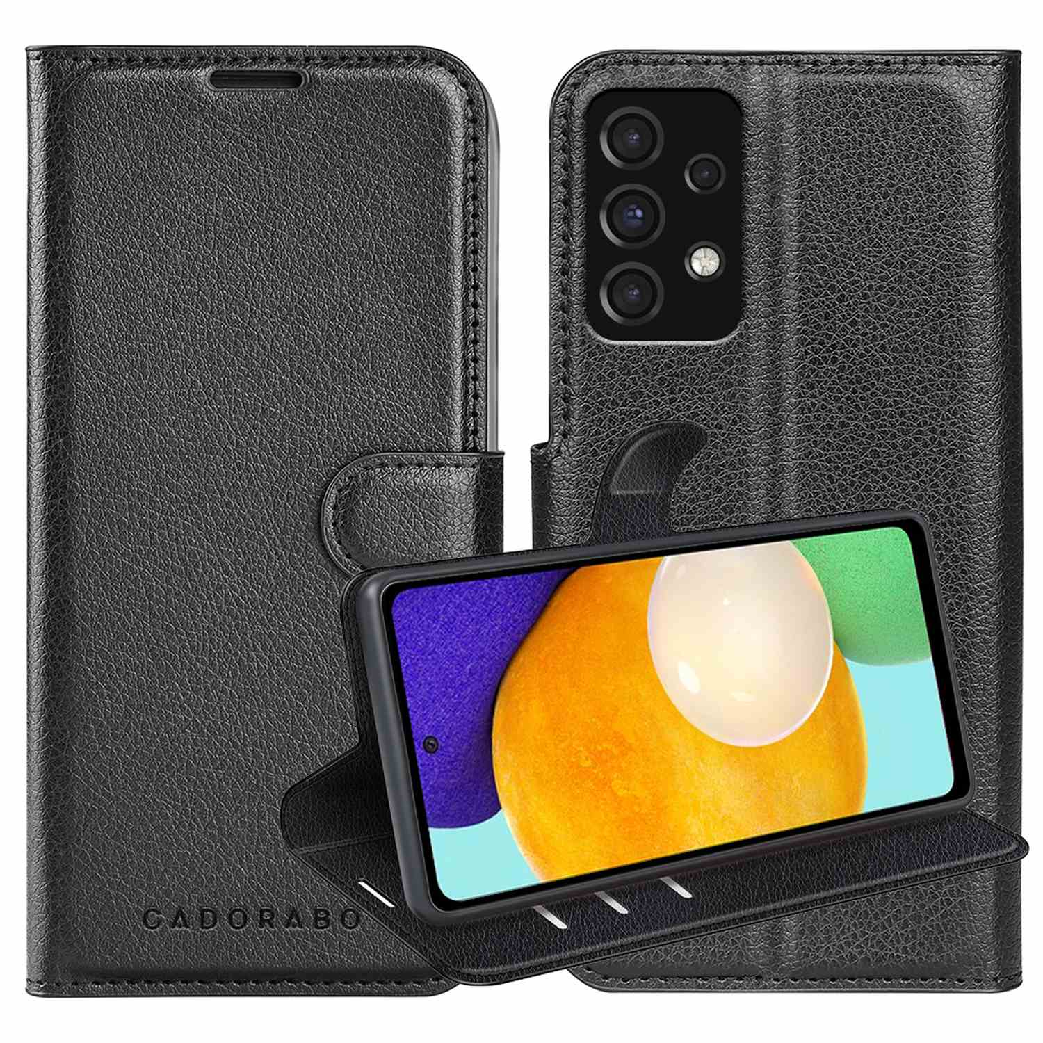 Compatible For Galaxy A52 (4g / 5g) / A52s Case Protective Cover With Magnetic Closure, Stand Function And Card Slot Flip Case Cover Phone Case Book Bag