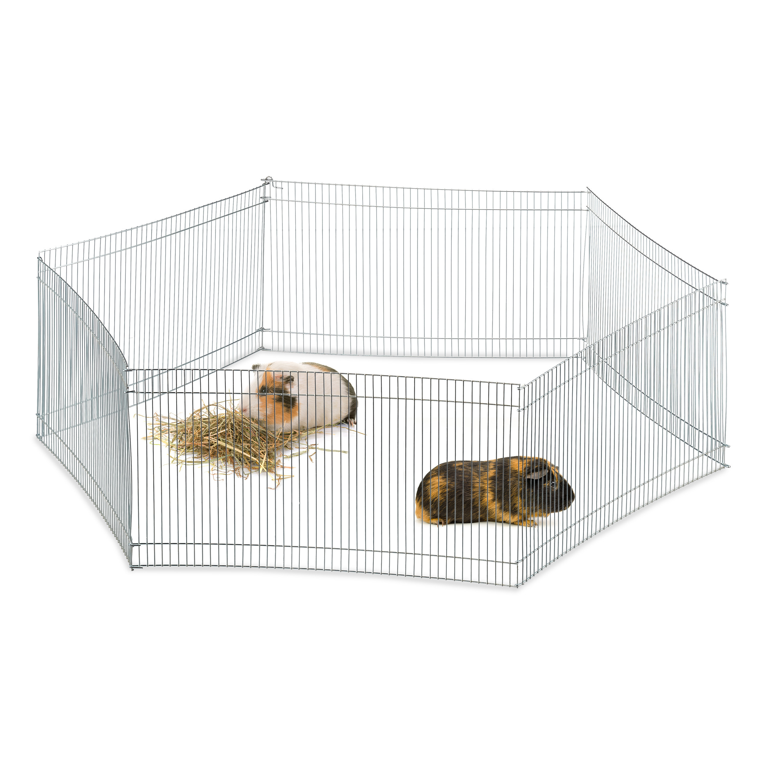 E-shop Freilaufgehege Kleintiere in Silber - (H) 27 cm