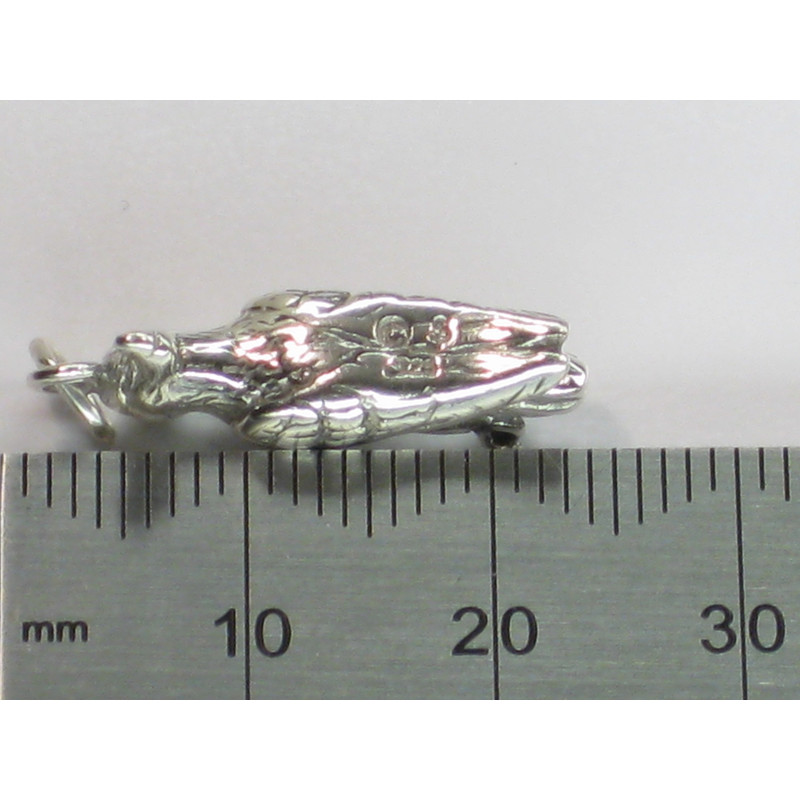 Sterling Silver Cockatiel Bird Charm, Pet Lover Gift