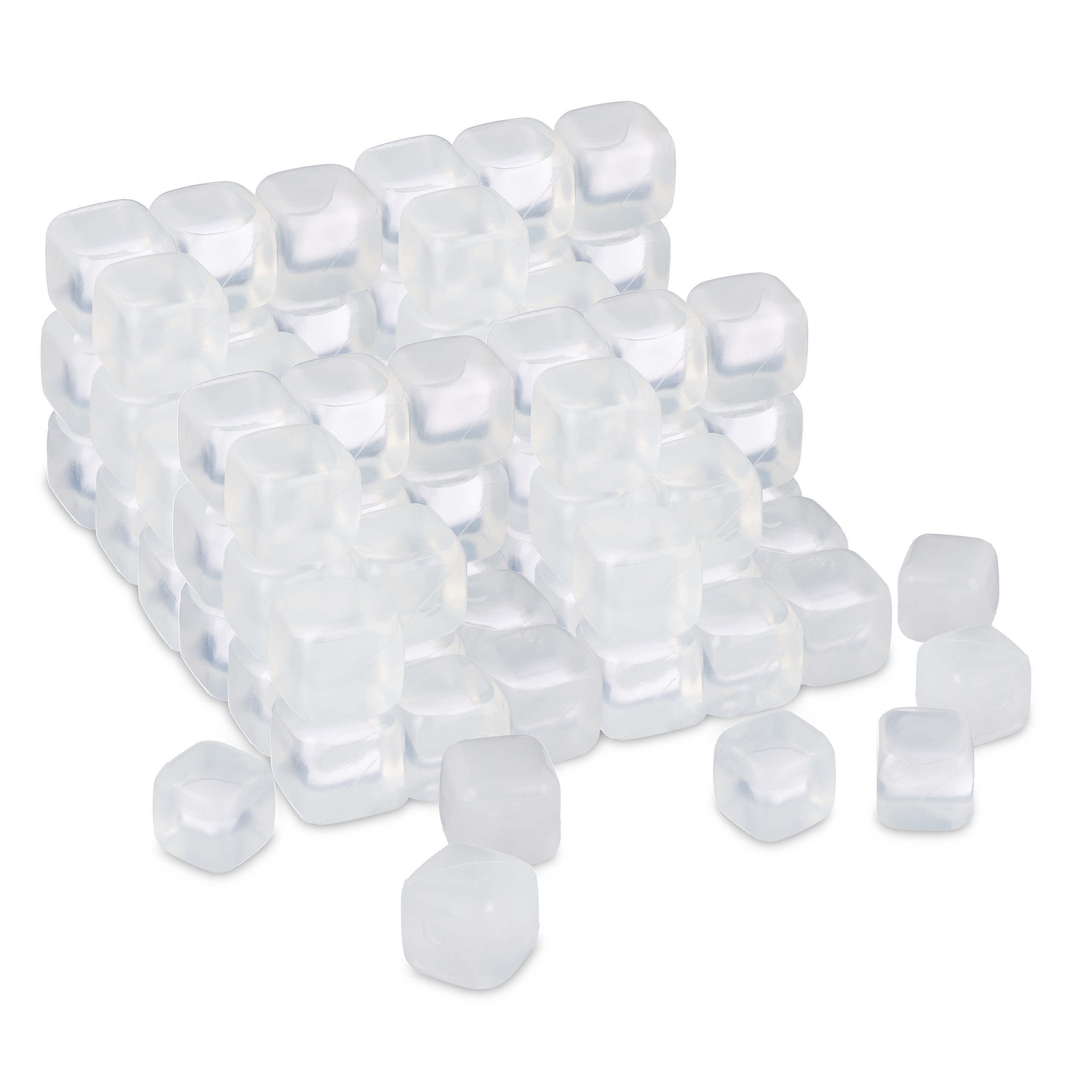 TEMU Reusable Ice Cubes, Pack Of 24