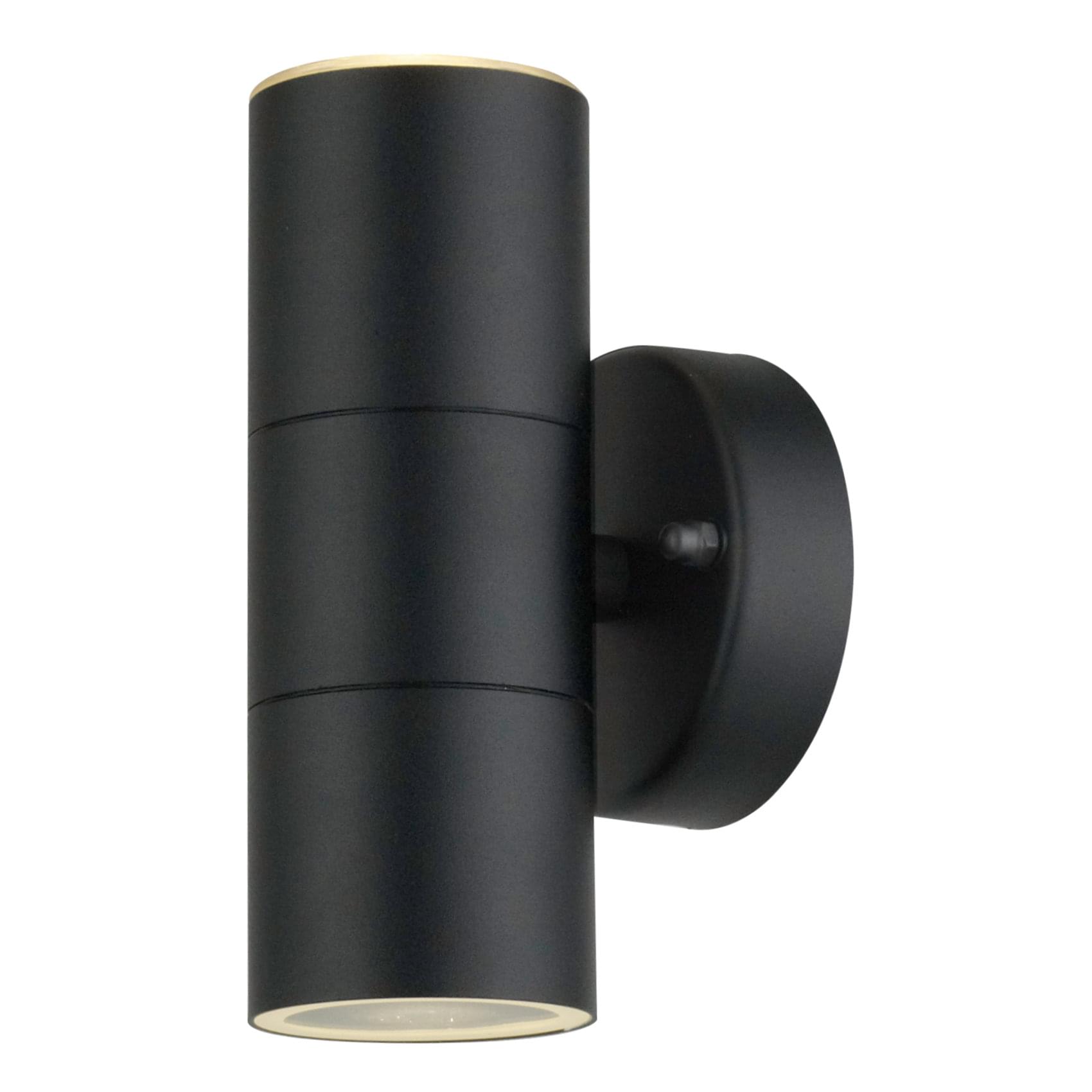 TEMU Blaze - Black Outdoor Up Down Wall Light