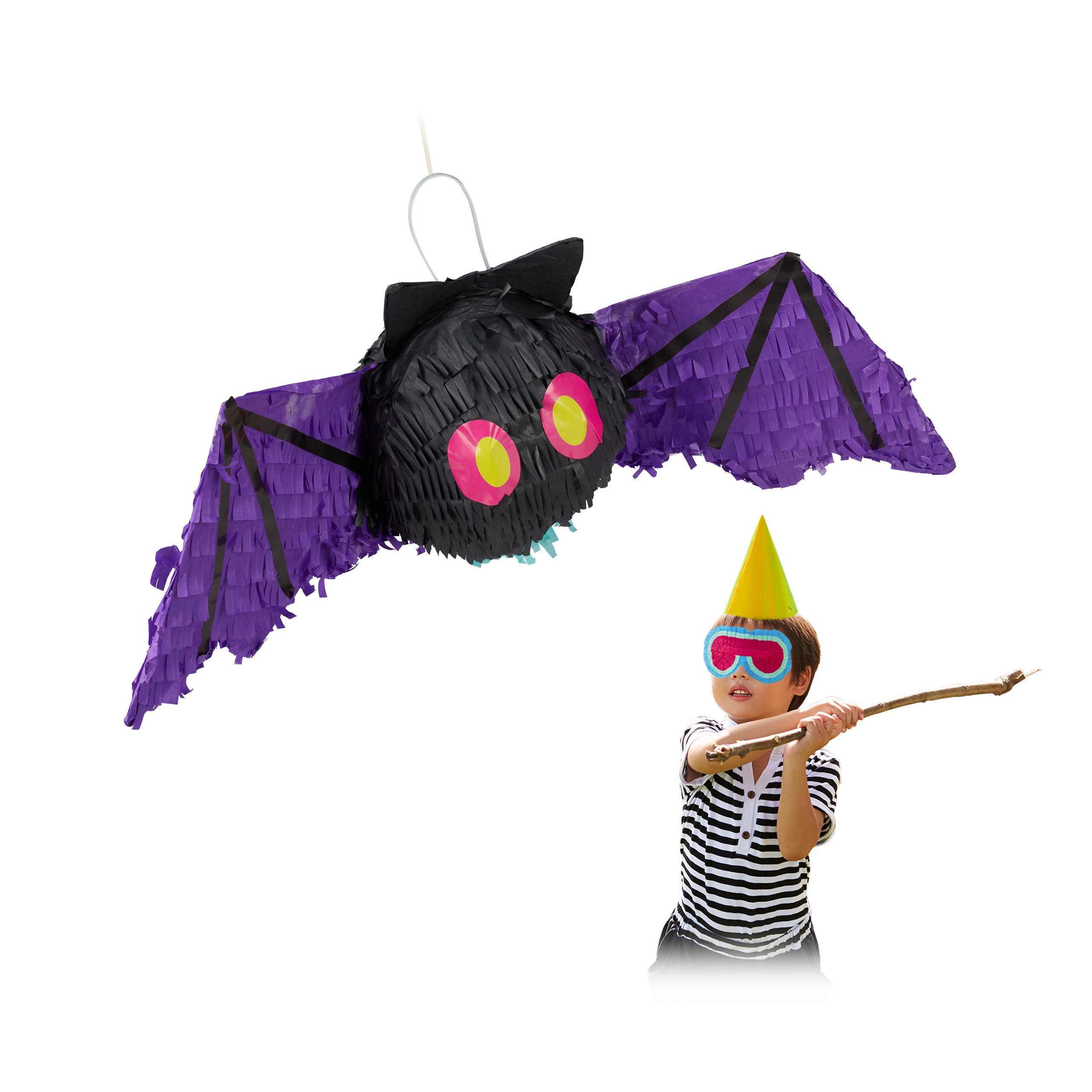 E-shop Pinata Fledermaus in Schwarz