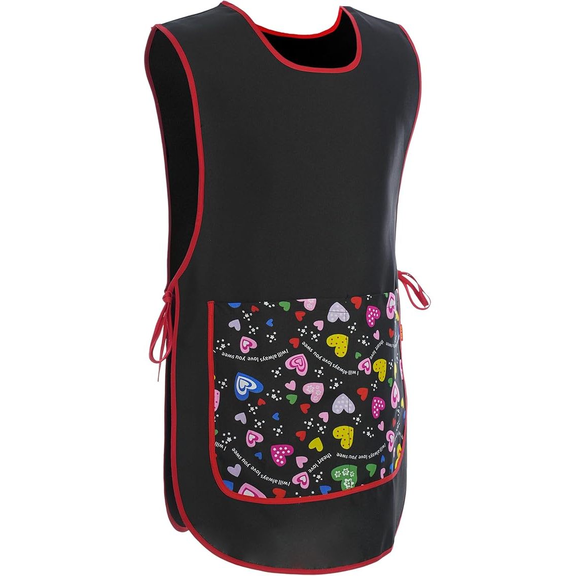 TEMU H HANSEL HOME Delantal de Trabajo Unisex, Delantal de Limpieza y Cocina con Bolsillos, Uniforme para Hostelería, Frutería