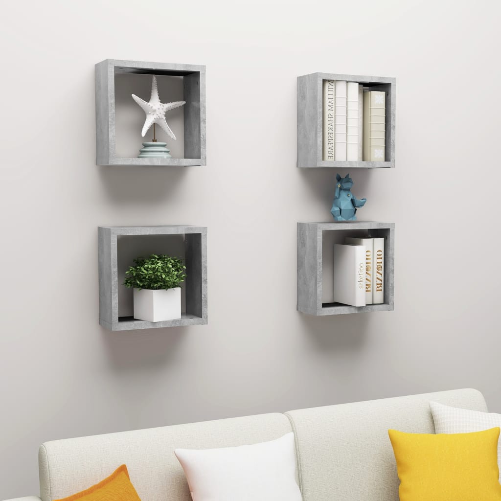 Image of Vidaxl Cube Shelf Cube Shelves Cube Wall Shelf