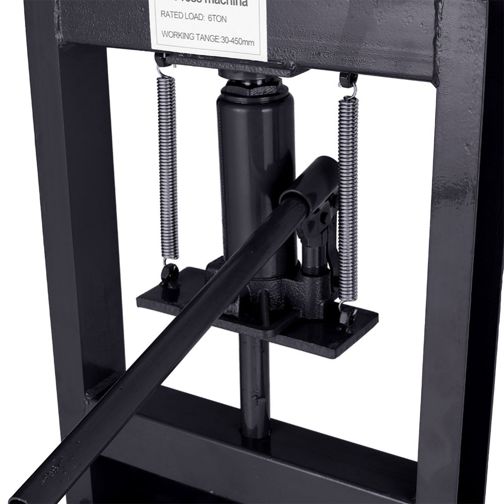 6-Ton Hydraulic Workshop Press for Heavy-Duty Use
