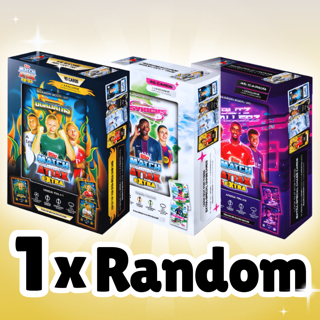 1x Uefa Champions League "ma" Extra Mega Tin 2025/2026 | 48 Cards Including Edition | Psykicks Box | Topps