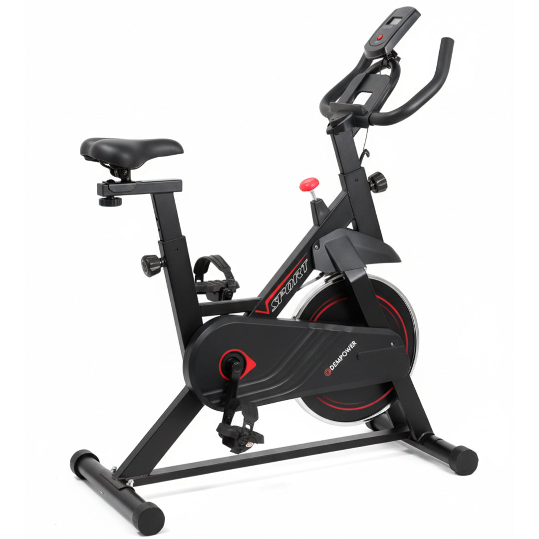 Adjustable, Portable, LCD Monitor Upright Exercise Bike