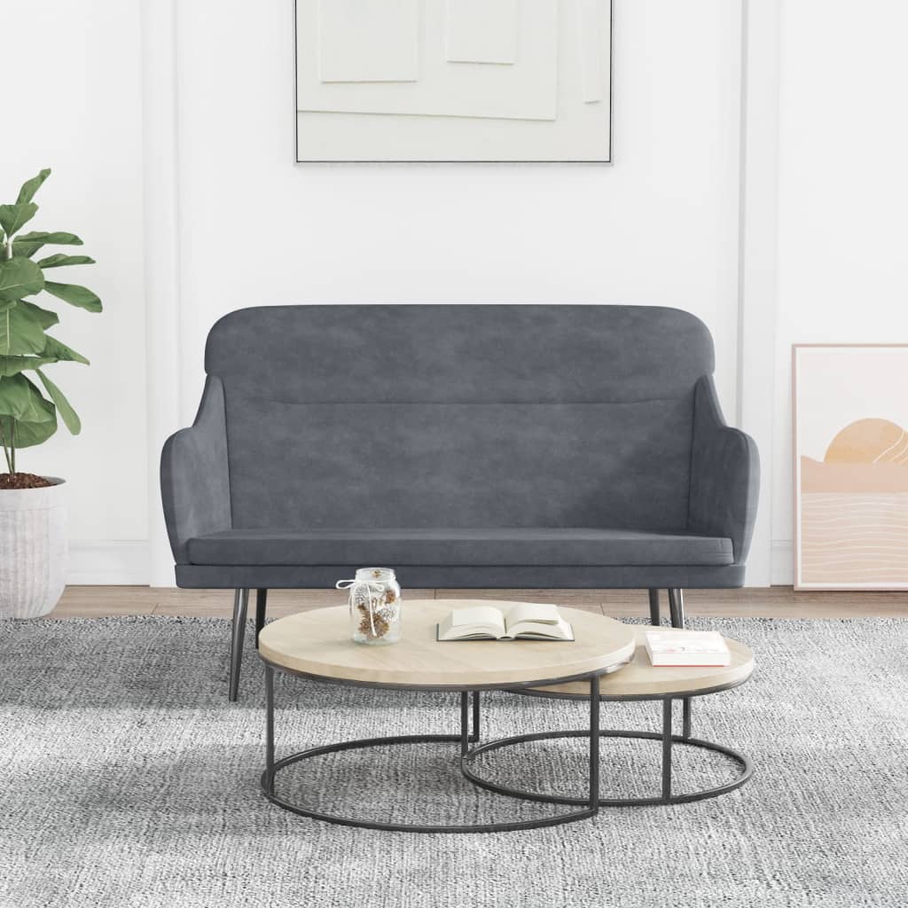 Vidaxl Benches Entrance Living Room Dining Living Room Furniture Velvet With Backrest