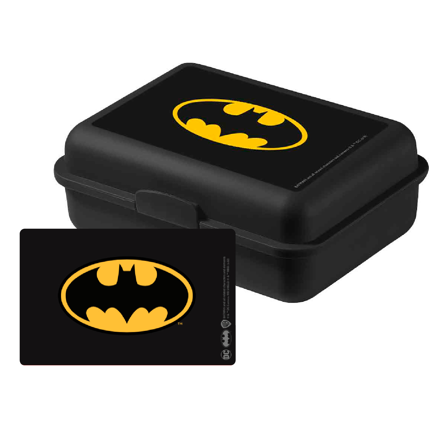 Lunchbox With Divider Black