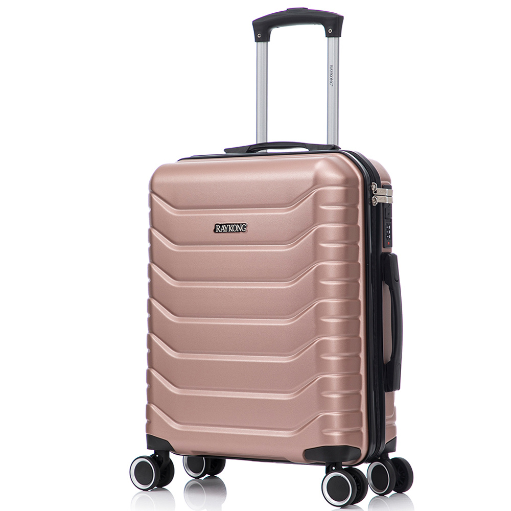 TEMU Maleta de Cabina 55x40x20cm ABS+Policarbonato (40L) semirígida Trolley pequeño Equipaje de 4 Ruedas giratorios a Cierre numérico -