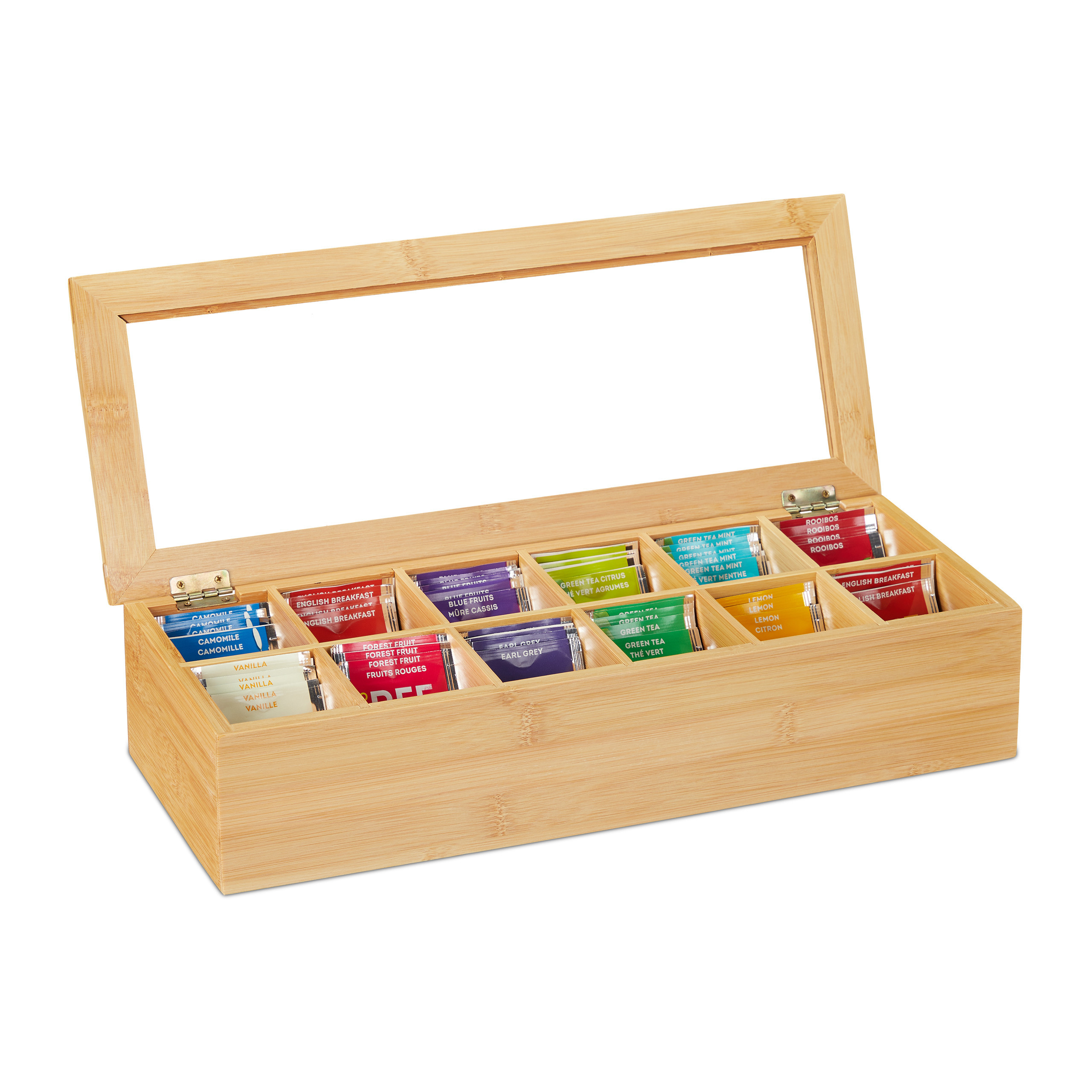 Tea Box In Natural Colors