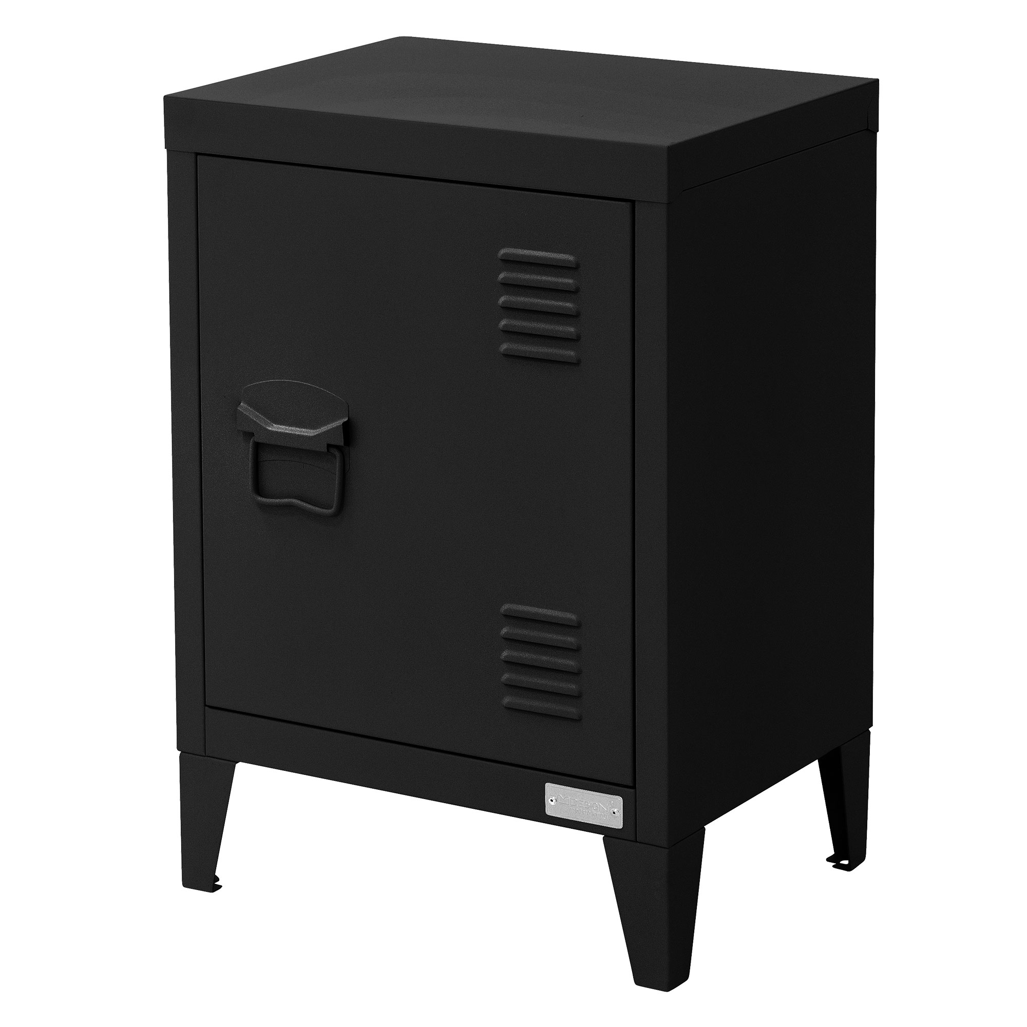 Image of Ml-design Steel File Cabinet 40x30x57.5 Cm, Office Cabinet With , Small Storage Cabinet, Single-door Metal Cabinet, Steel Storage Cabinet, Sofa Table, Side Table