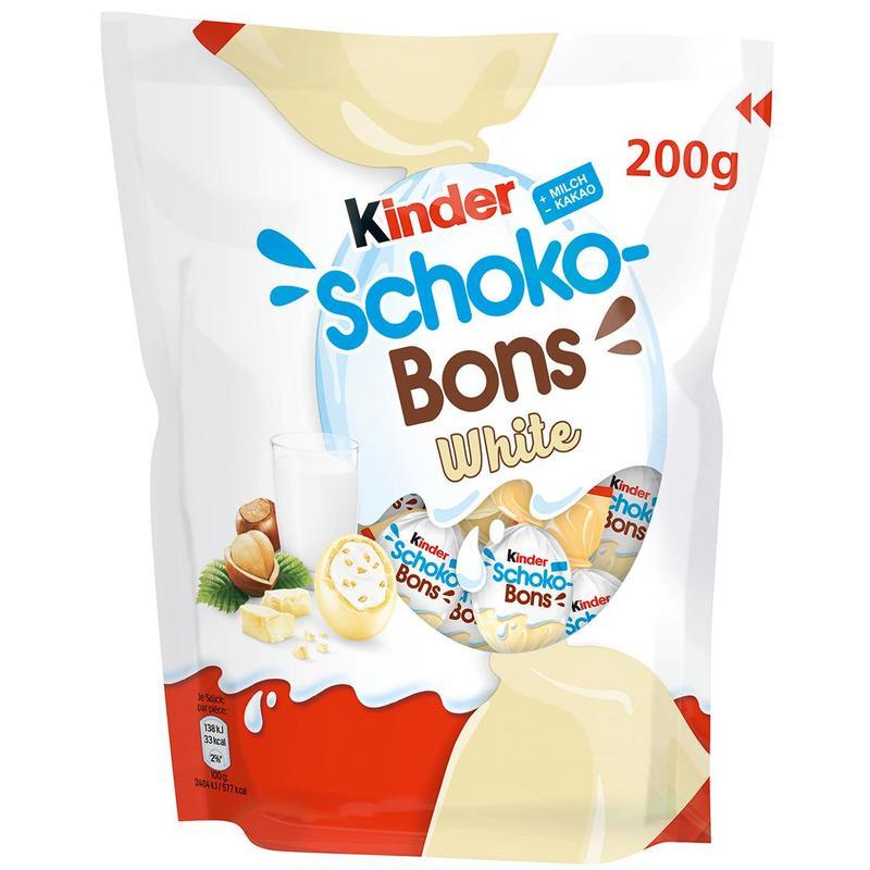 Ferrero Kinder Chocolate Bons White 200g