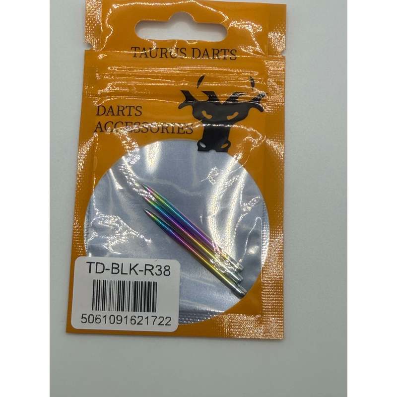 Taurus Rainbow Plain Dart Points 30-50Mm (1 Set)