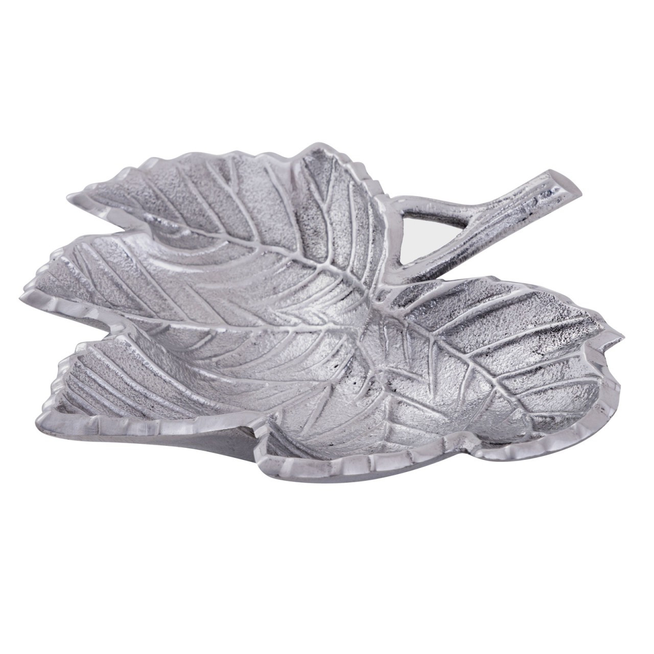 Decorative Bowl Aluminum Leaf Gold Or Silver Leaf Bowl