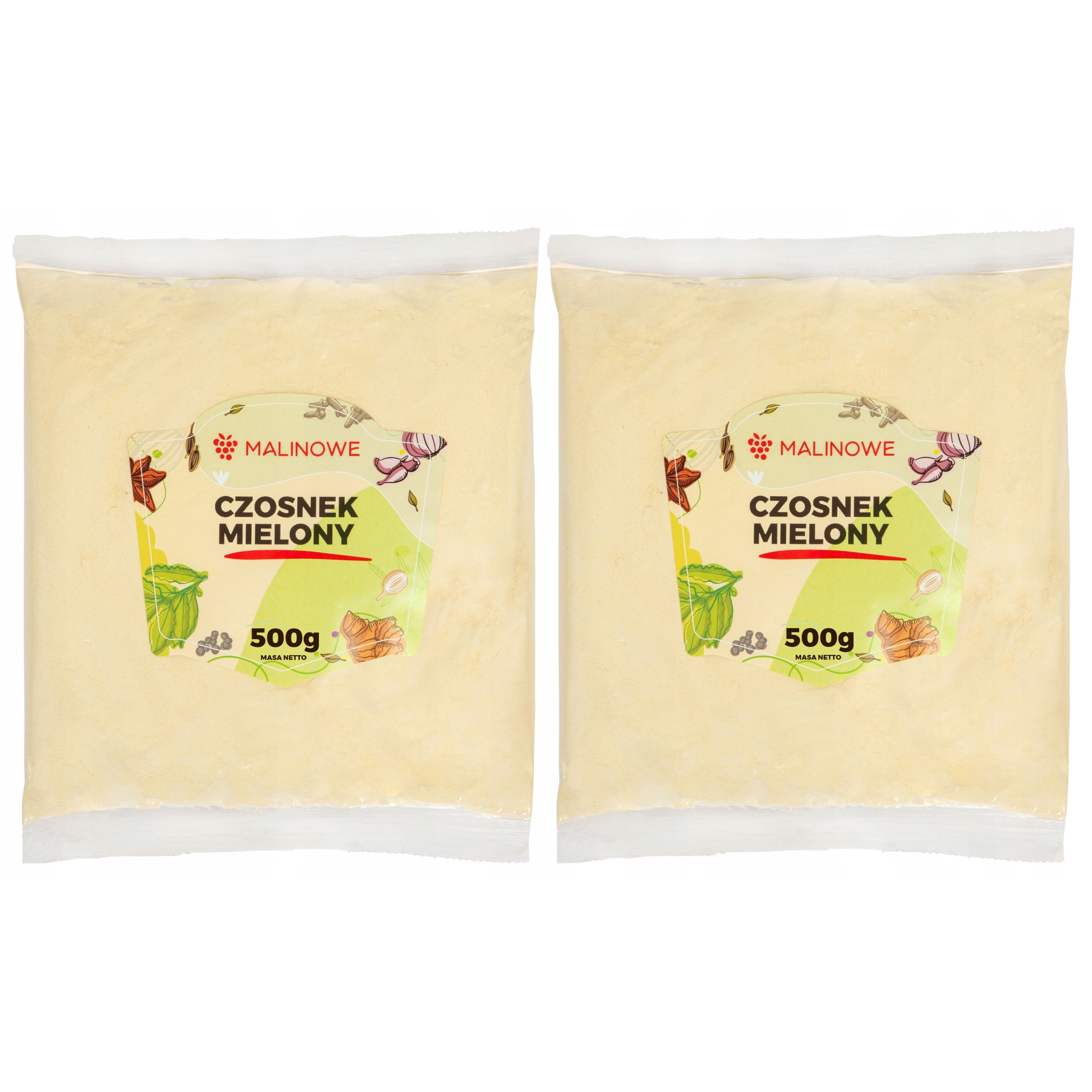 Image of Ground Dried Garlic 2x500g Aromatic Distinctive Premium