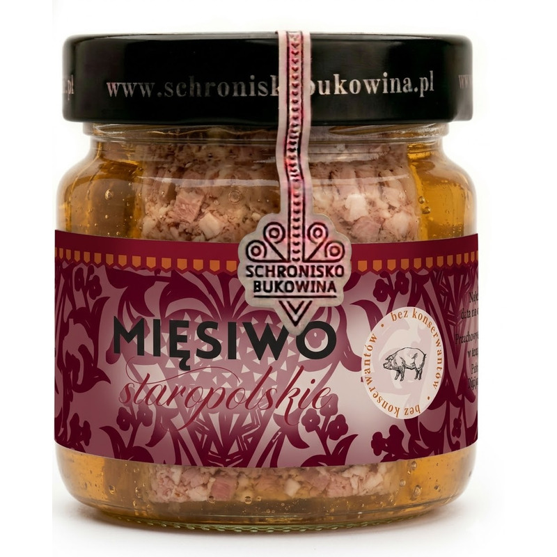 Image of Old Polish Meat With Jelly 180g - Shelter Bukowina