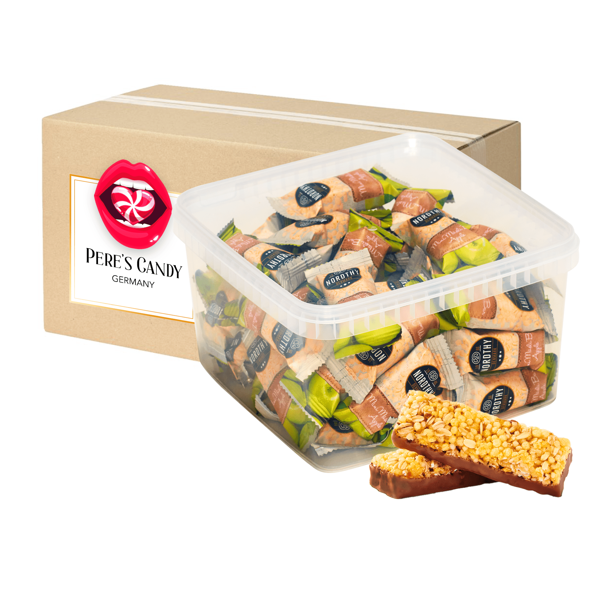 Mini Muesli Bars Flavor Box From Denmark 700g
