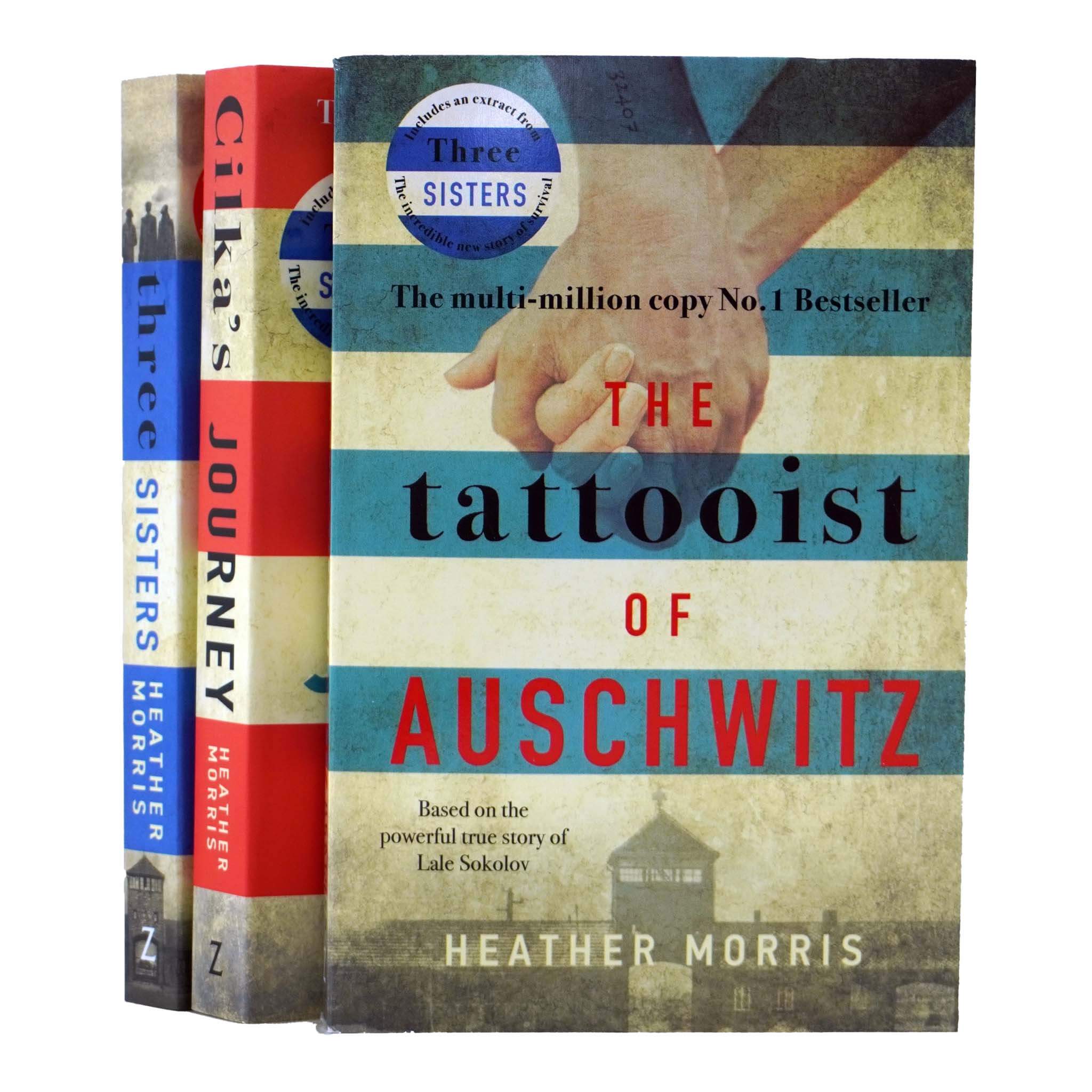 TEMU The Tattooist Of Auschwitz By Heather Morris 3 Books Collection Set - Fiction - Paperback