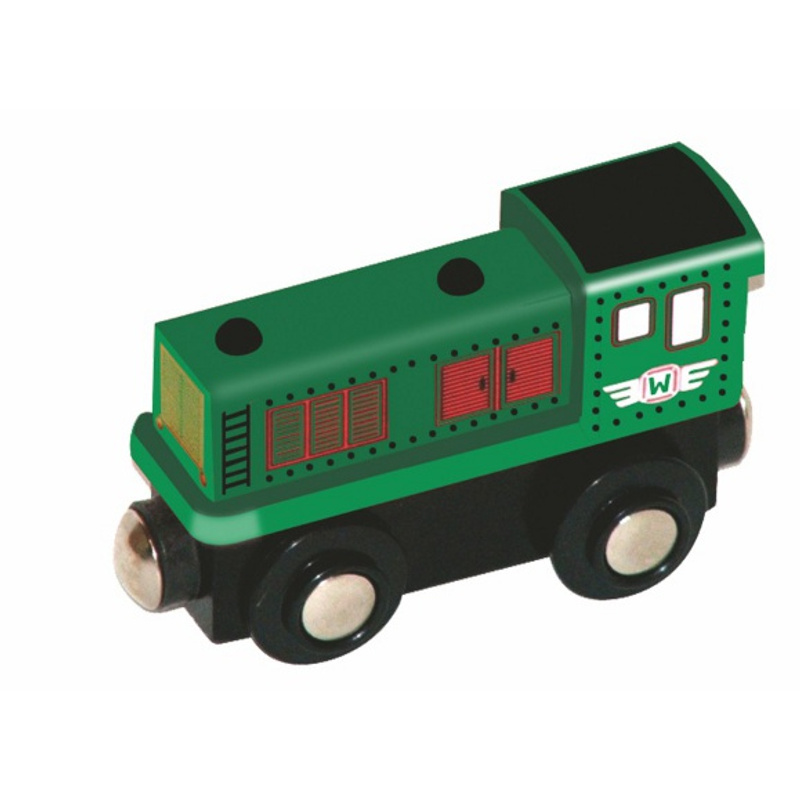 Wooden Railway - Accessories Railway Train - Fits All Standard Wooden Tracks - Wooden Toy - For Wooden Railway