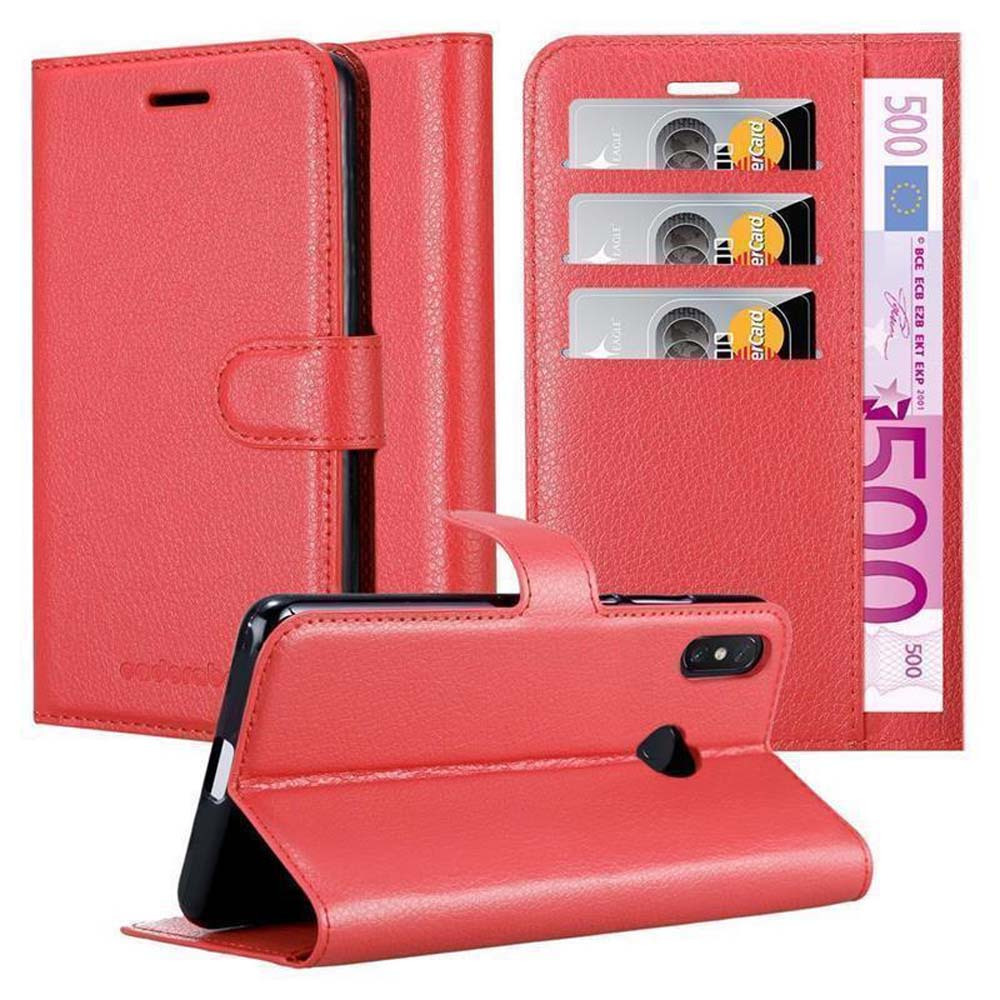 Compatible For Xiaomi Mi Case Protective Case With Magnetic Closure, Stand Function And Card Slot Flip Case Cover Etui Phone Case Book Bag