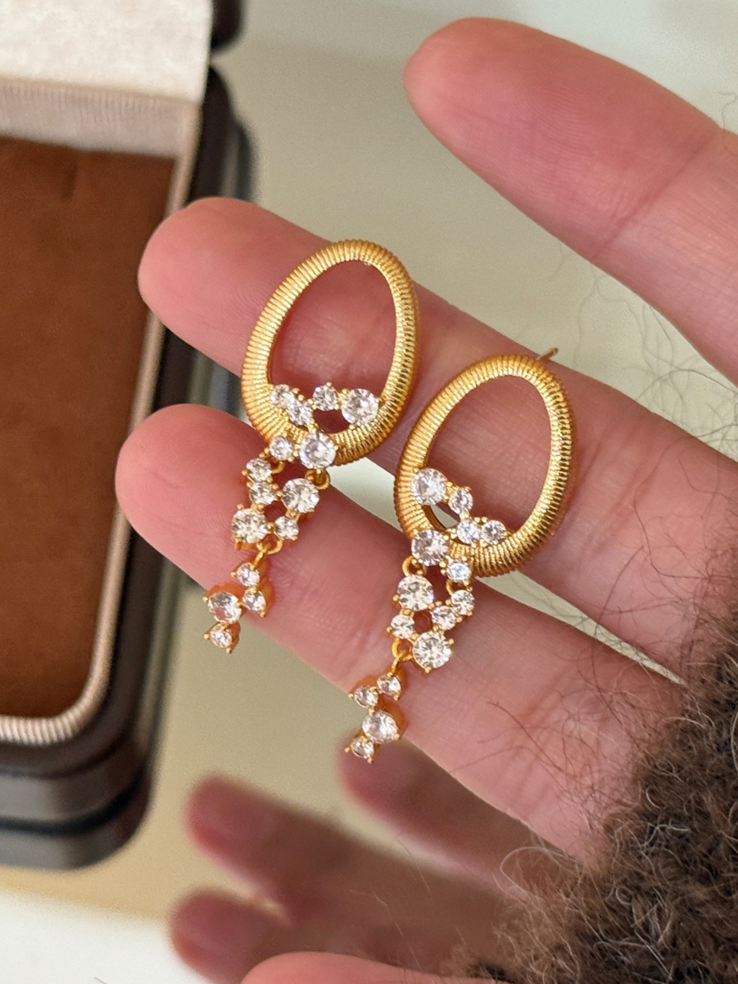 Round Tassel Earrings, Retro Court Style, Minimalist Fashion Stud Earrings, Light Luxury High-Grade Jewelry Wholesale