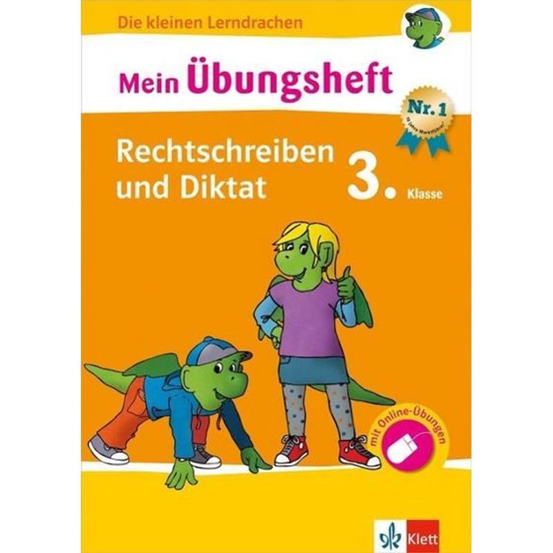 Image of My Exercise Book Spelling And Dictation German 3rd Grade: Elementary School (the Little Learning Dragons)