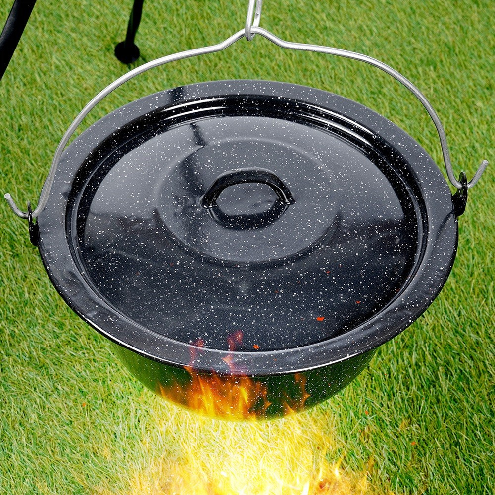 Enameled Cauldron Lid, 40 Cm, 13 L