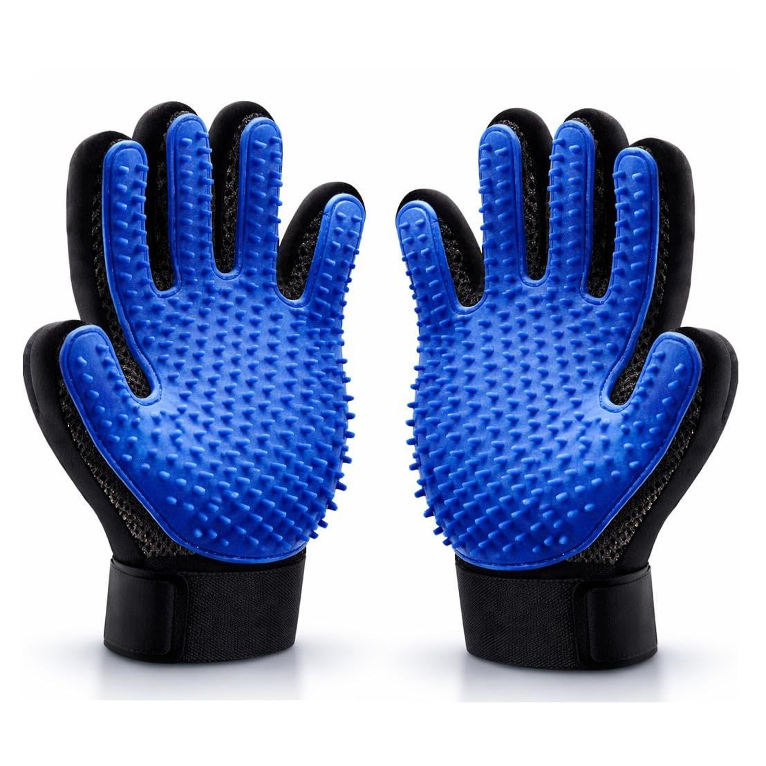TEMU GAEVAZ Pack 2 Guantes Quitapelos Mascotas – Derecha e Izquierda – Guante para Perros y Gatos con Masaje – Pelo Suelto Fácilmente